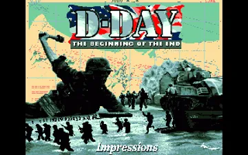 D-Day - The Beginning of the End_Disk1 screen shot title